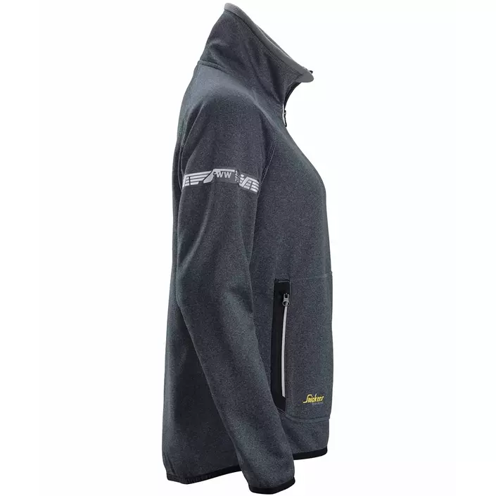 Snickers AllroundWork women's fleece jacket 8017, Steel Grey, large image number 3