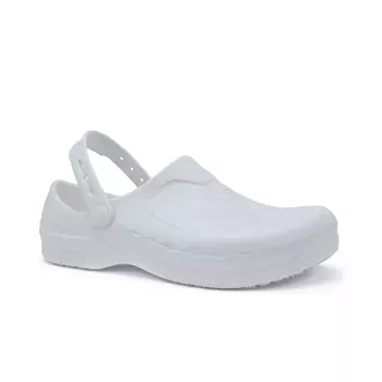 Shoes For Crews Zinc clogs with heel strap OB, White