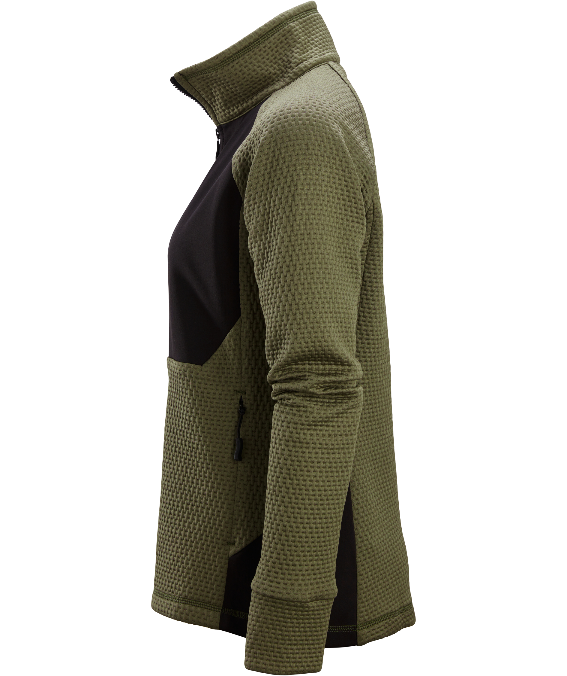 Snickers FlexiWork dame cardigan 8407, Khaki Green/Black, large image number 5