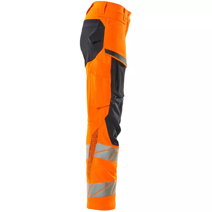Mascot Accelerate Safe women's work trousers full stretch, Hi-Vis Orange/Dark Marine, large image number 2