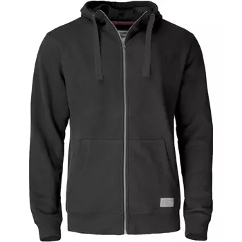 Cutter & Buck Twisp hoodie med blixtlås, Black