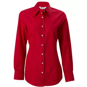 Kümmel Kate Classic fit women's poplin shirt, Red