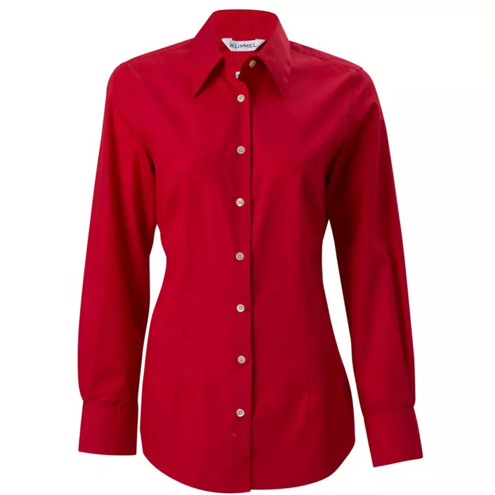 Kümmel Kate Classic fit women's poplin shirt, Red, large image number 0