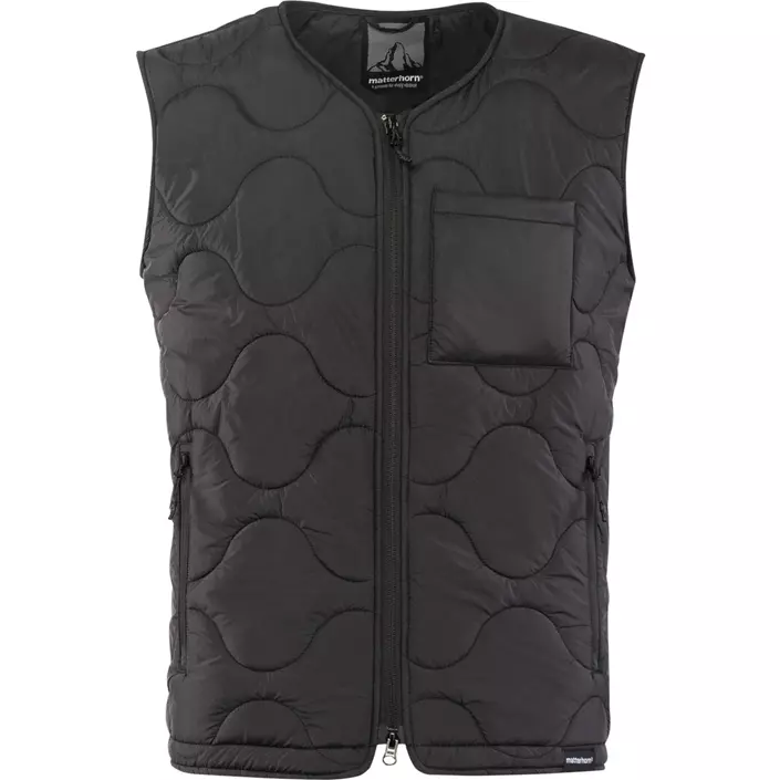 Matterhorn Beckey vadderad väst, Black, large image number 0