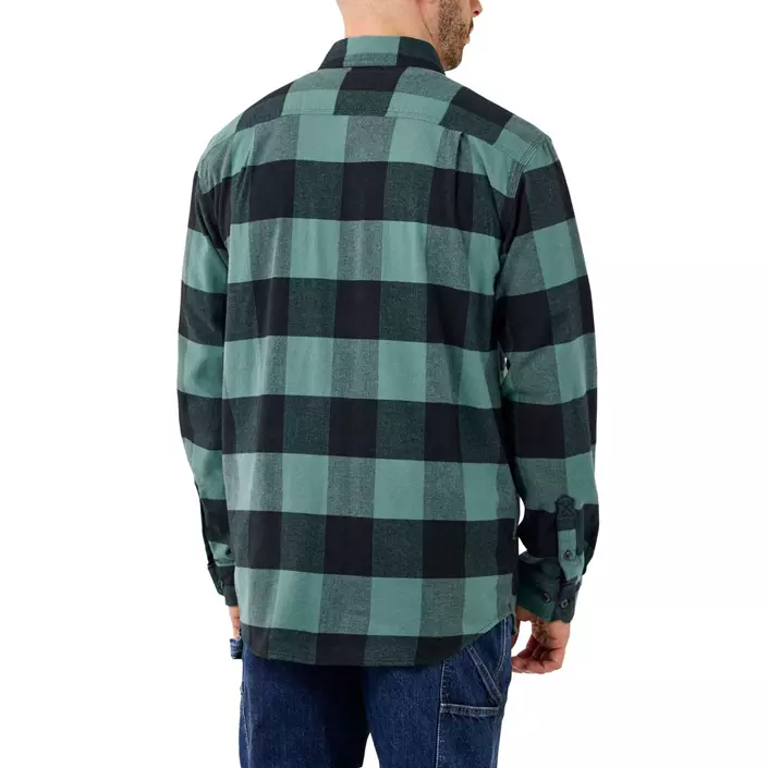 Carhartt Midweight Flannel skjorte, Slate Green, large image number 2