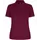 ID women's Pique Polo T-shirt with stretch, Bordeaux, Bordeaux, swatch
