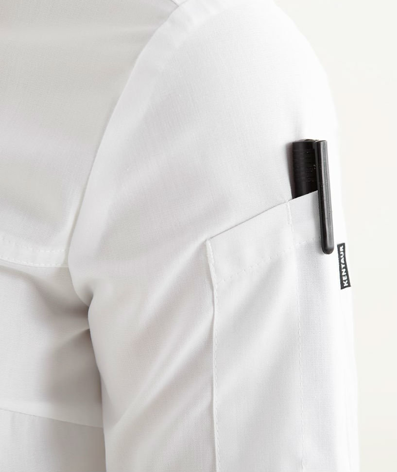 Kentaur modern fit serveringsskjorta dam, Vit, large image number 4