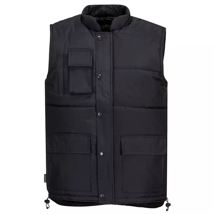 Portwest quilted vest, Black, large image number 0