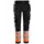 Snickers AllroundWork craftsman trousers 6234, Black/Hi-vis Orange, Black/Hi-vis Orange, swatch