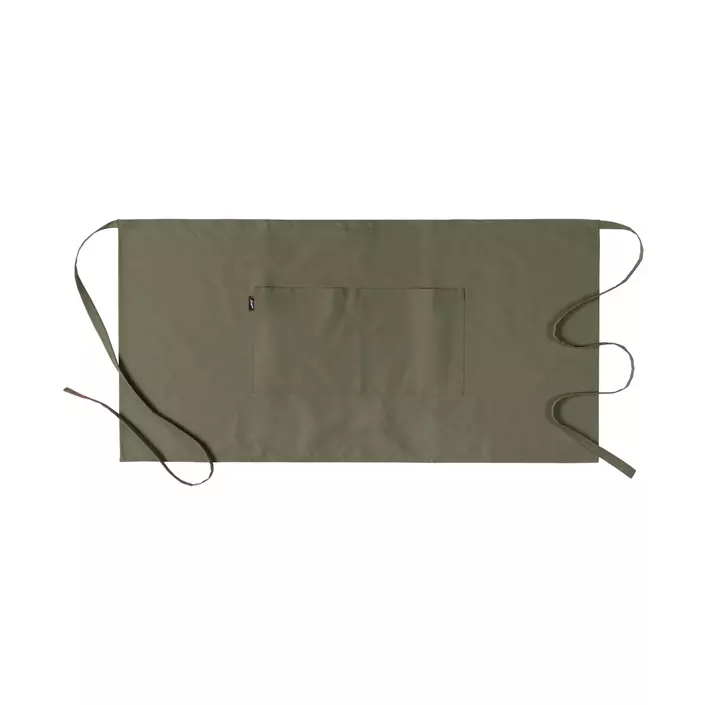 Segers 4576 apron with pockets, Olive Green, large image number 0