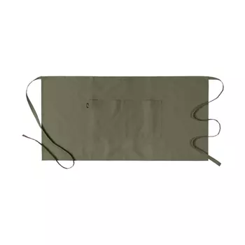 Segers apron with pockets, Olive Green