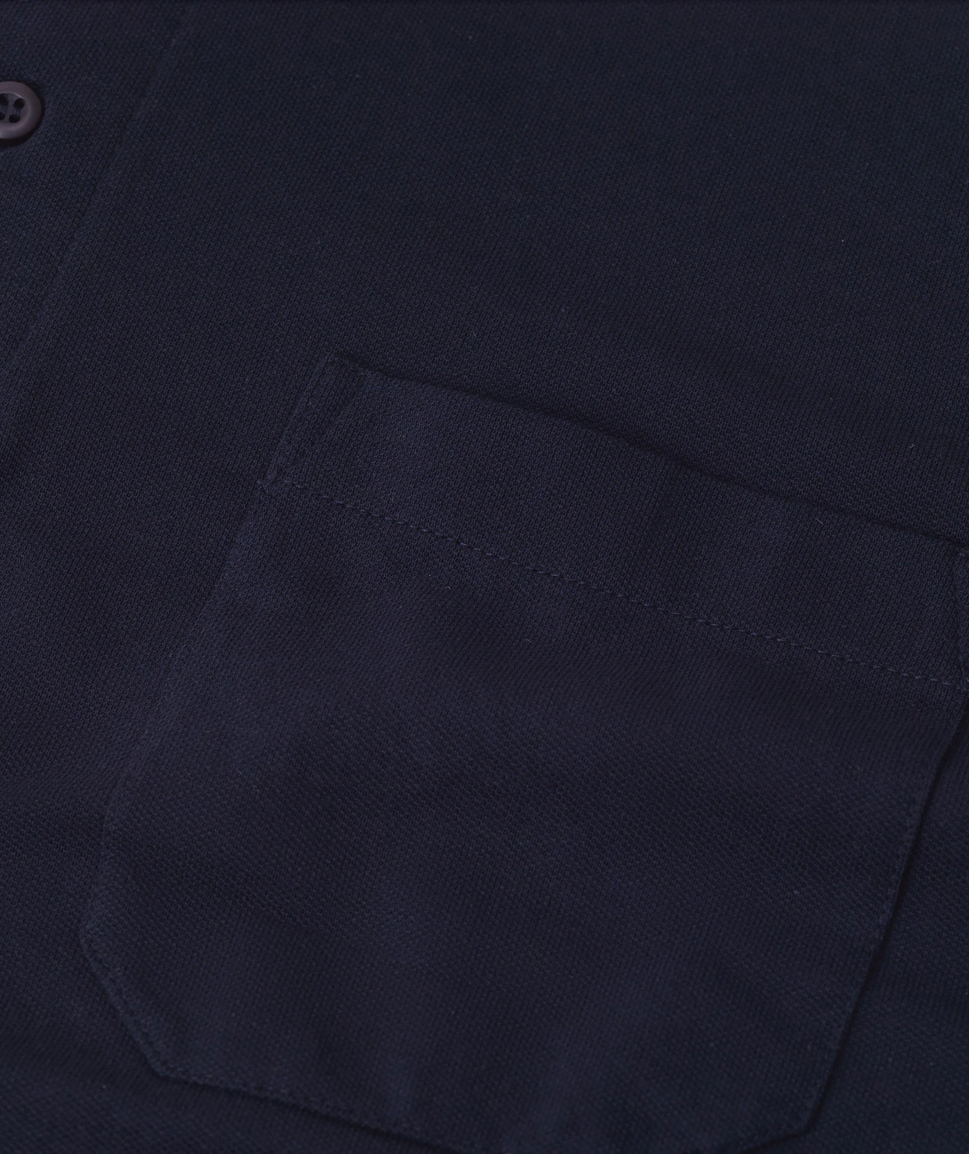 ID Klassisk Polo shirt, Marine Blue, large image number 3