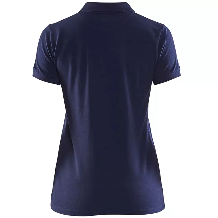 Blåkläder dame polo T-shirt, Marine, large image number 1