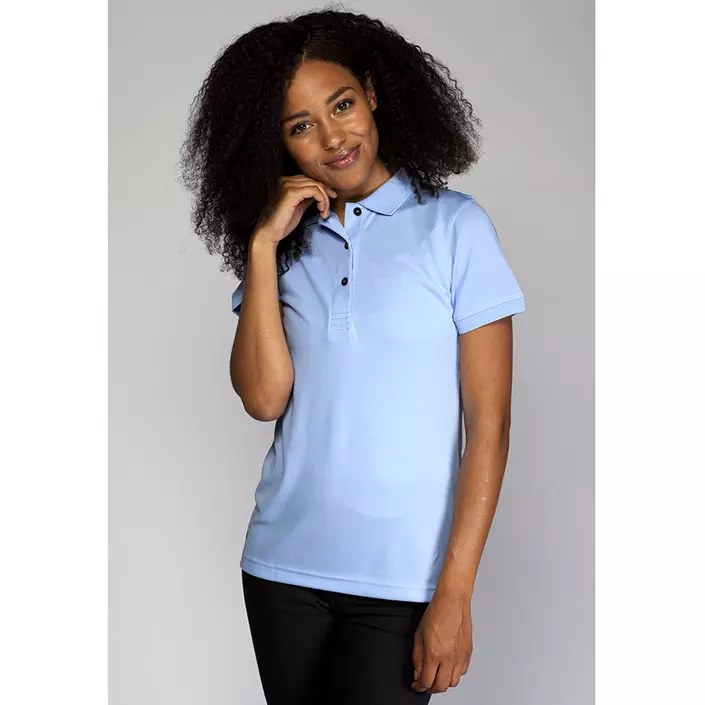 Pitch Stone dame polo T-skjorte, Light blue, large image number 1