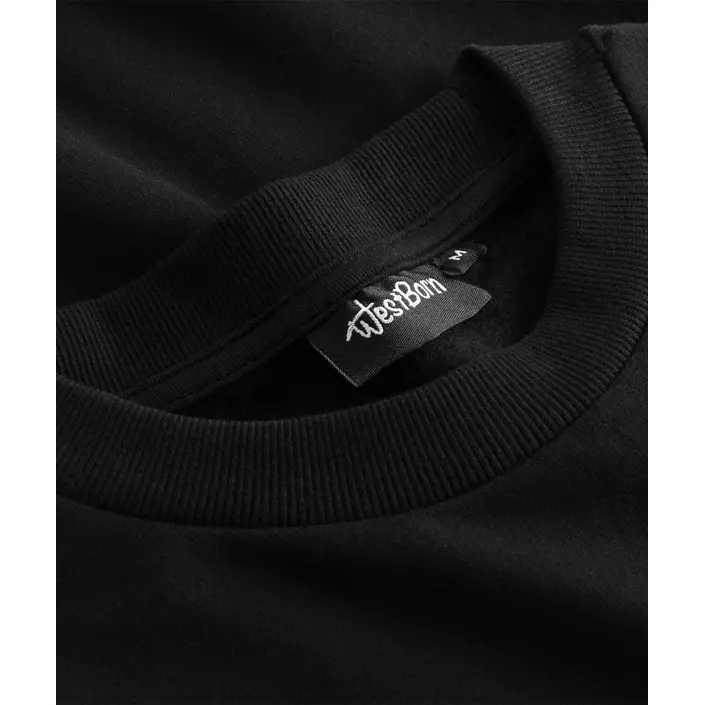 WestBorn stretch sweatshirt, Black, large image number 2