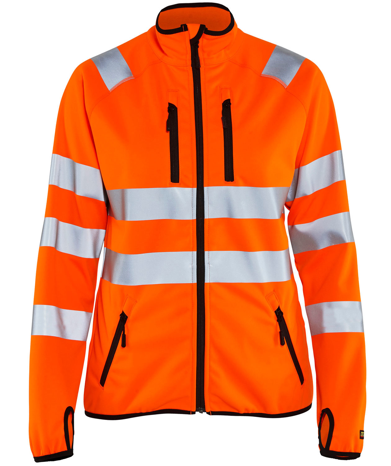Bl&aring;kl&auml;der dame softshelljakke, Hi-vis Orange, Hi-vis Orange, swatch