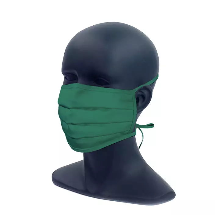 Nybo Heartbeat recyclable face mask, Green, Green, large image number 0