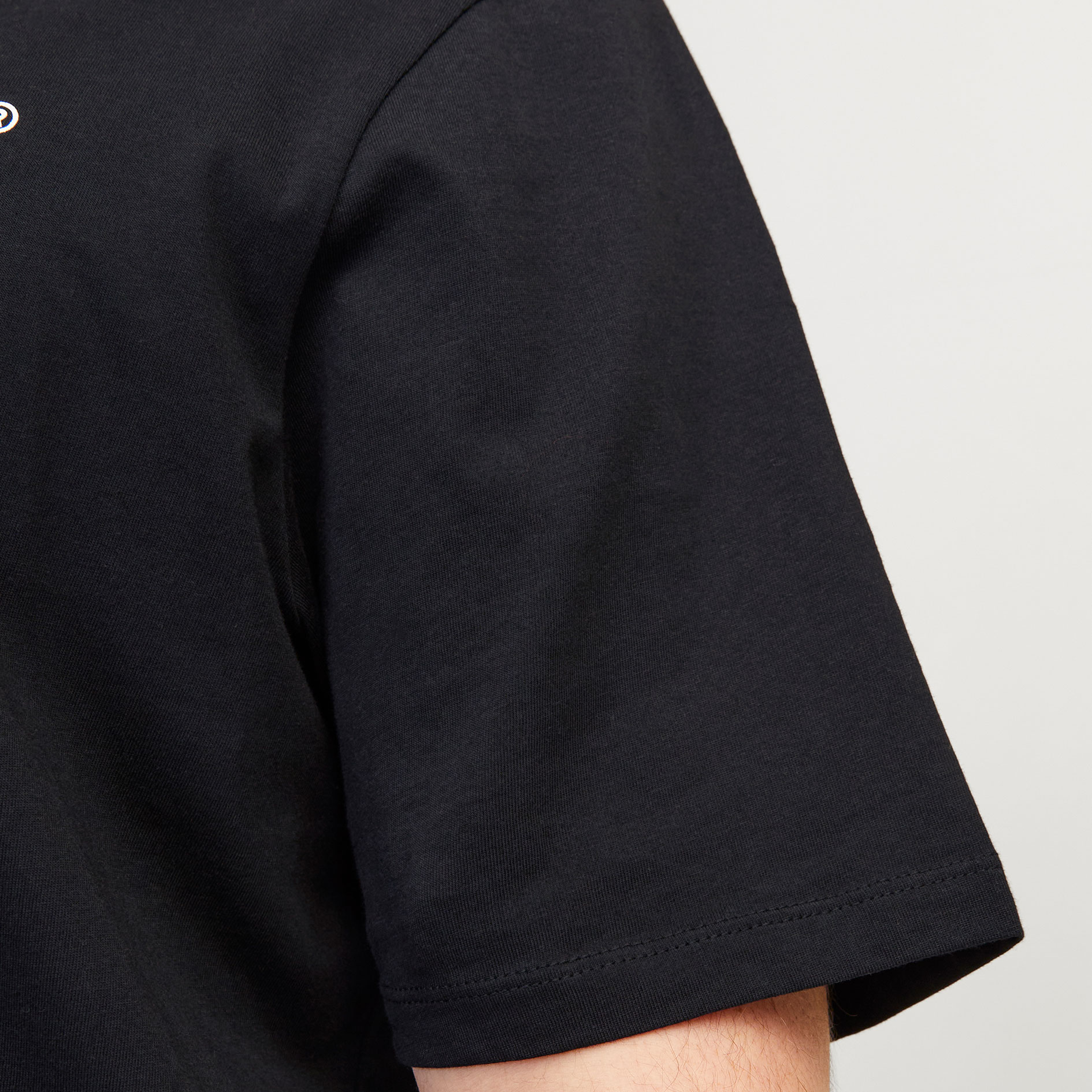 Jack & Jones Plus JJECORP LOGO T-shirt, Black, large image number 3