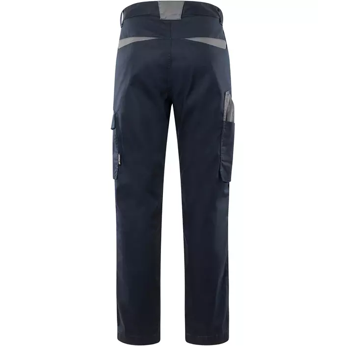 Fristads service trousers 2930 GWM, Marine Blue/Grey, large image number 3