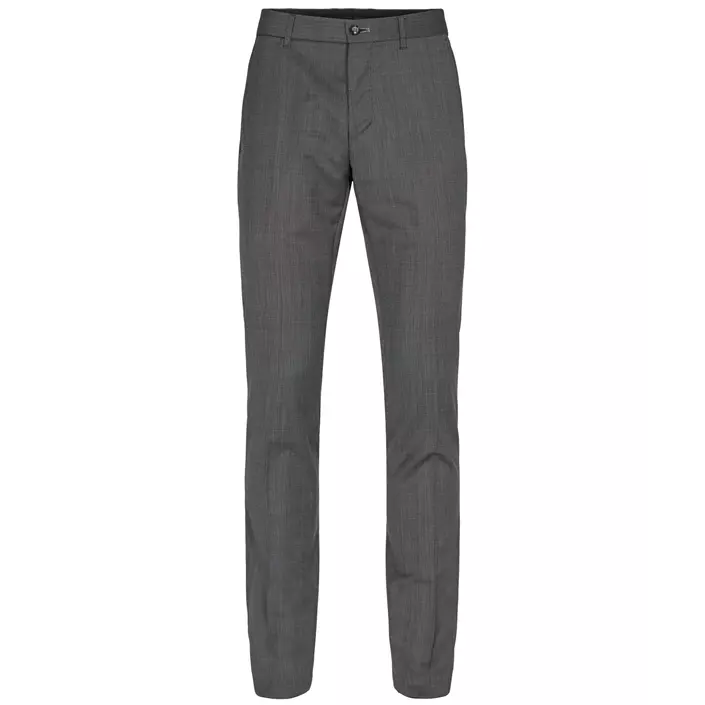 Sunwill Super 130 Fitted wool trousers, Anthracite, large image number 0