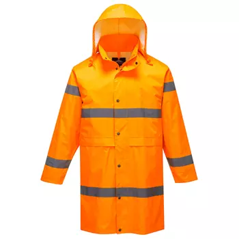 Portwest raincoat, Hi-vis Orange