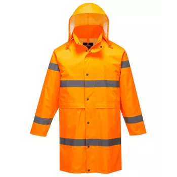 Portwest raincoat, Hi-vis Orange