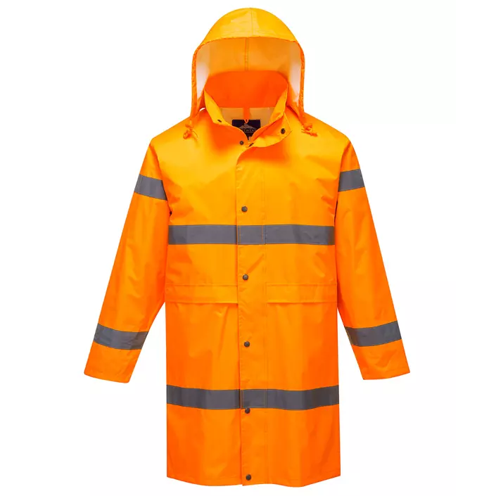 Portwest raincoat, Hi-vis Orange, large image number 0