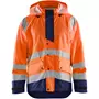 Blåkläder Regenjacke, Orange/Marine