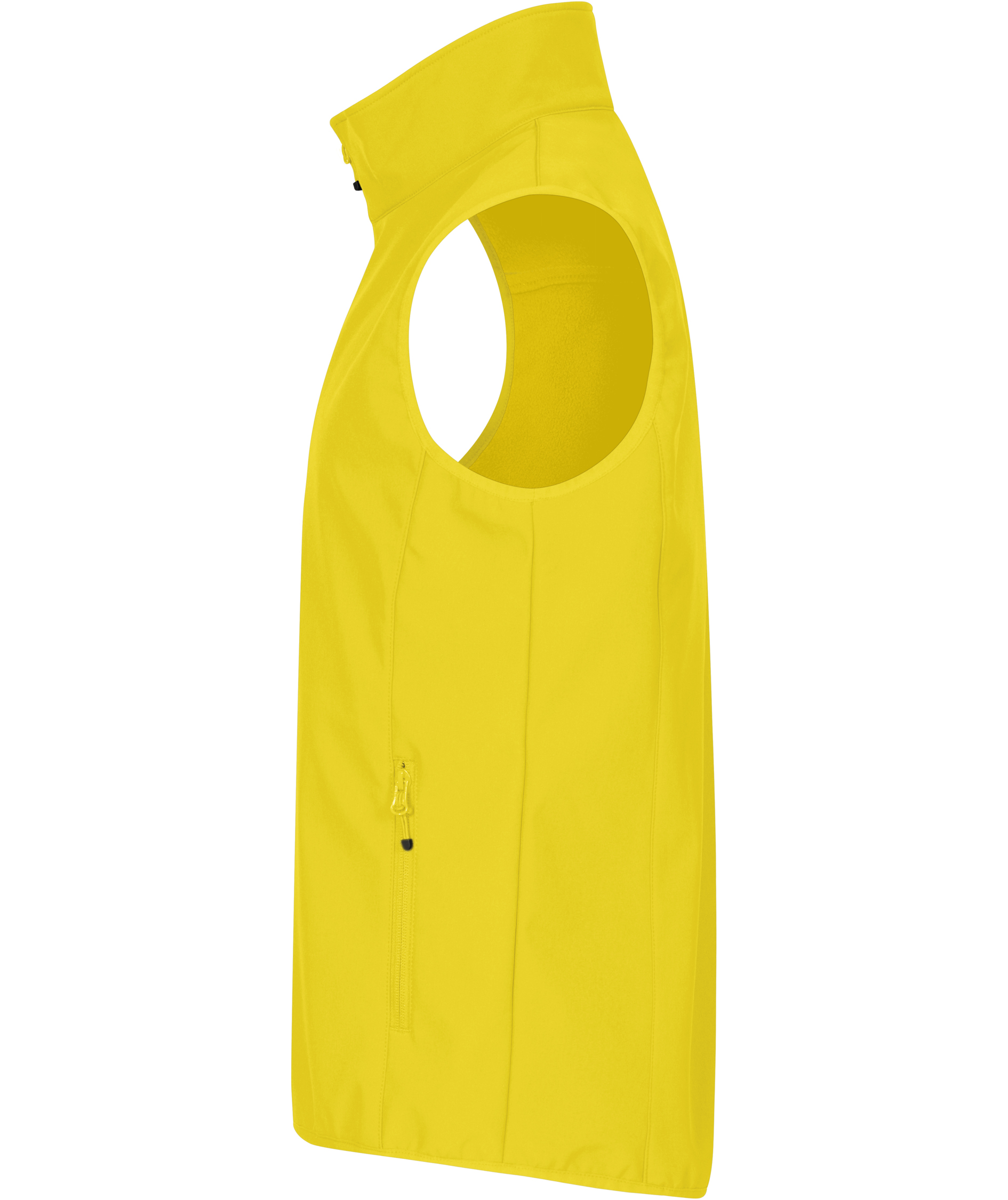 Clique Classic softshell vest, Yellow, large image number 3