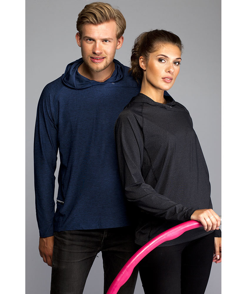 Pitch Stone hoodie, Navy melange, large image number 3