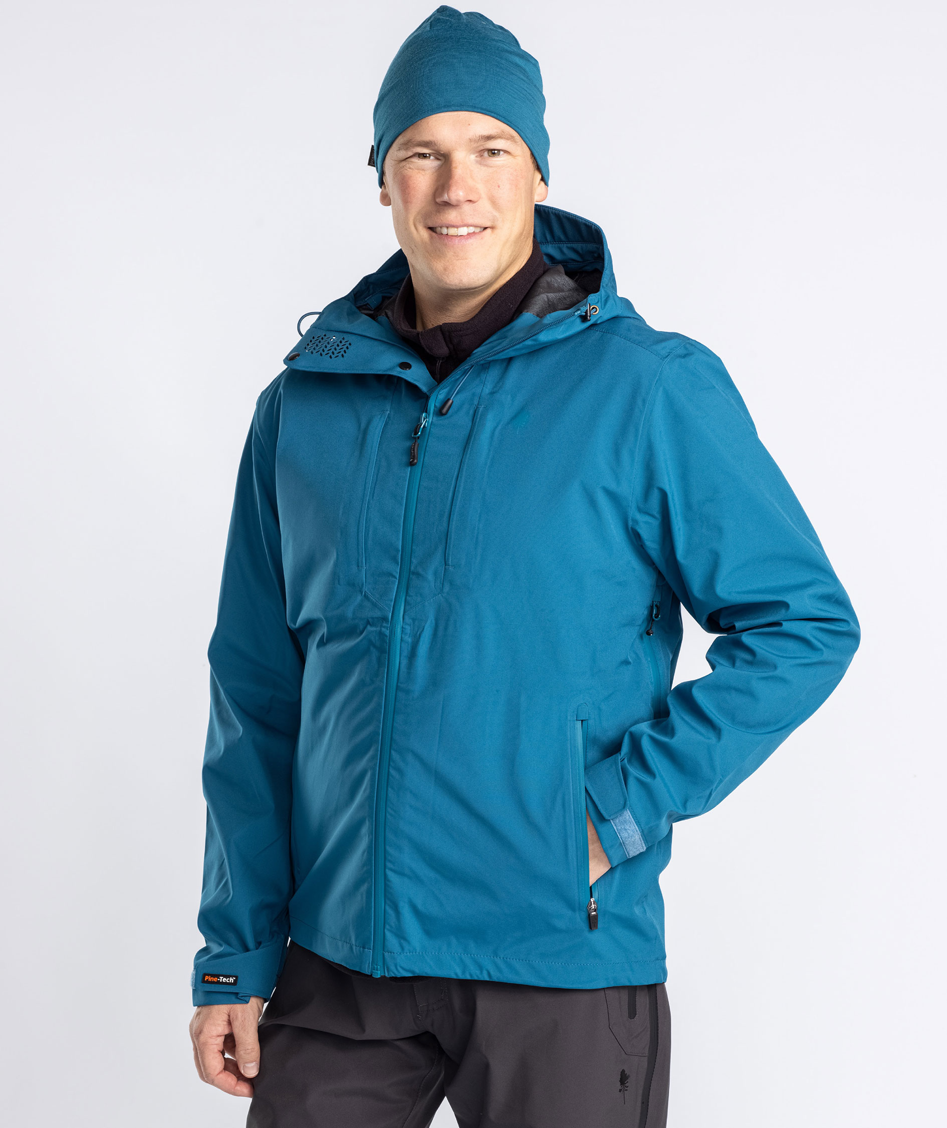 Pinewood Telluz jakke, Dark Azur Blue, large image number 7