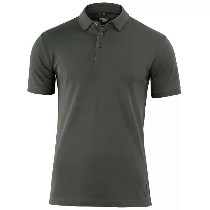Nimbus Harvard Polo T-shirt, Olive Green, large image number 0