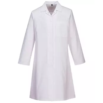 Portwest women's lap coat, White