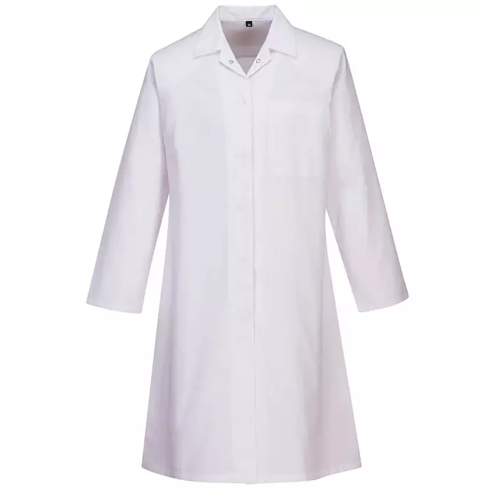 Portwest women's lap coat, White, large image number 0