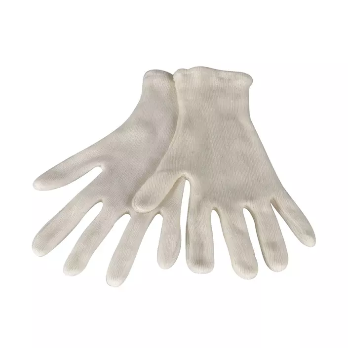 OX-ON knitted gloves Knitted Basic 13000, White, large image number 1