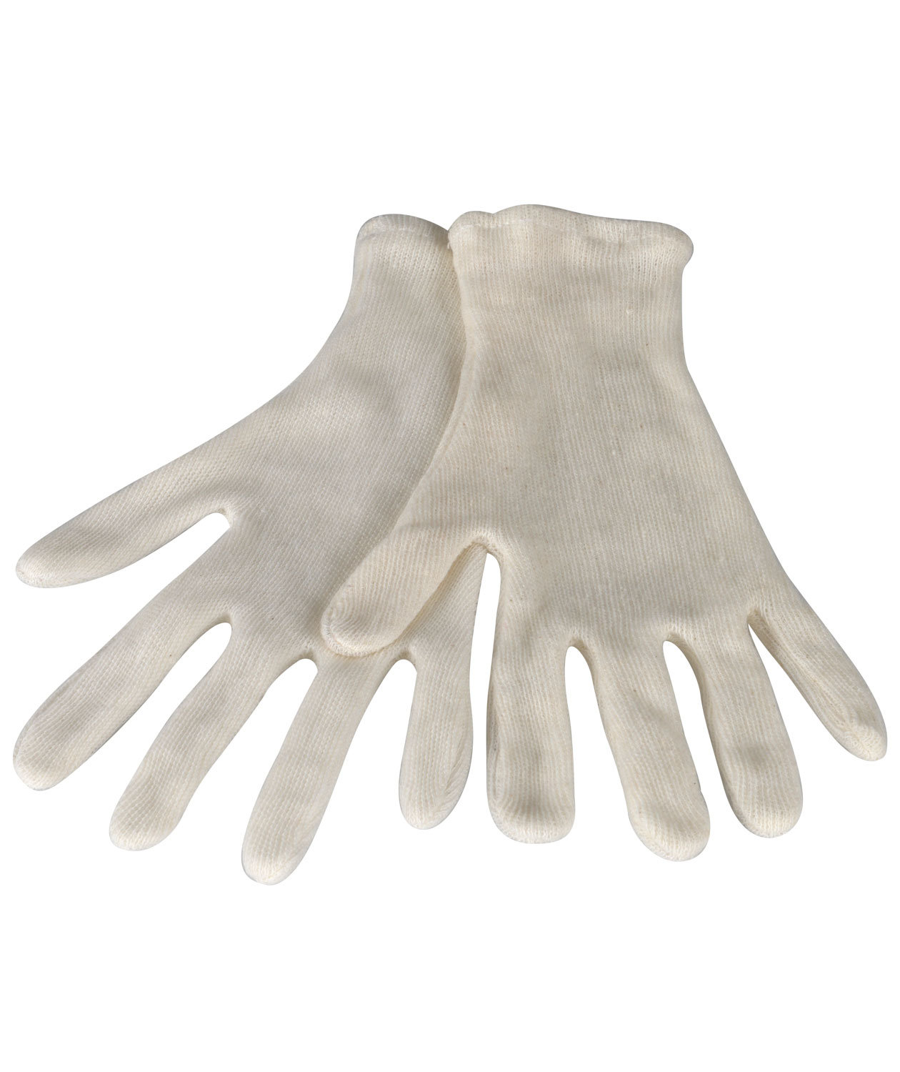 OX-ON knitted gloves Knitted Basic 13000, White, large image number 1