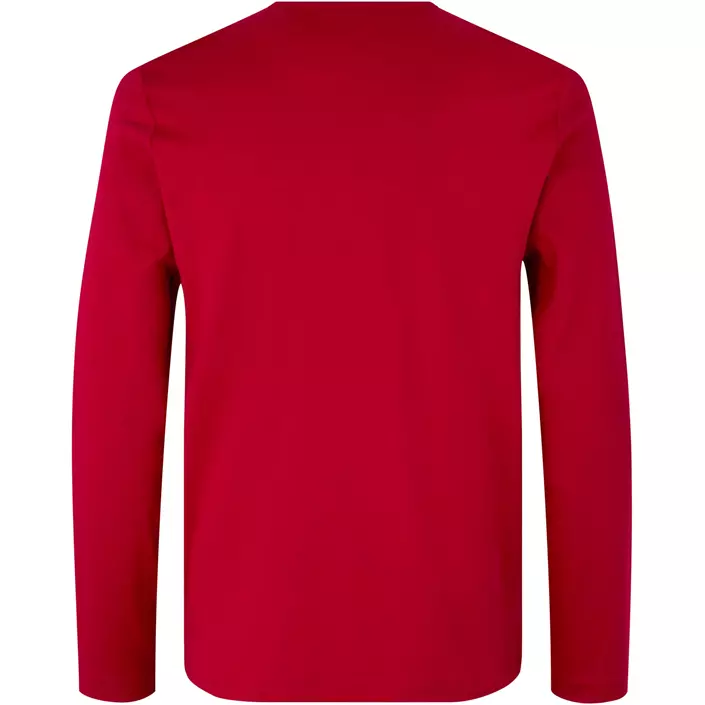 ID Interlock langärmeliges T-Shirt, Rot, large image number 1