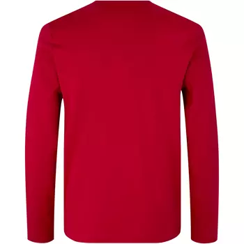 ID Identity Interlock långärmad T-shirt, Röd
