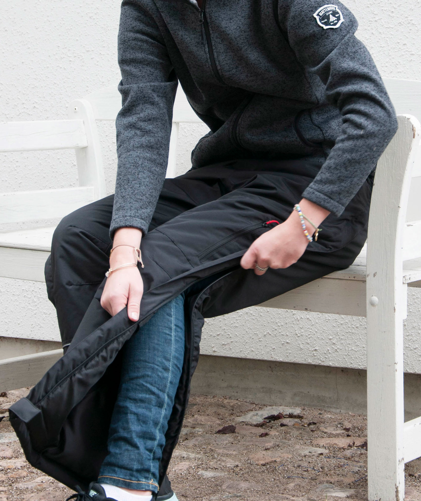 Matterhorn Lambert &ouml;verdragsbyxa dam, Svart