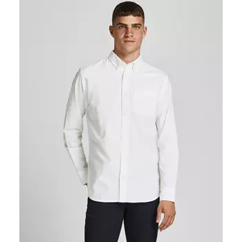 Jack & Jones Premium JPRBROOK Slim fit Oxford skjorte, Hvit
