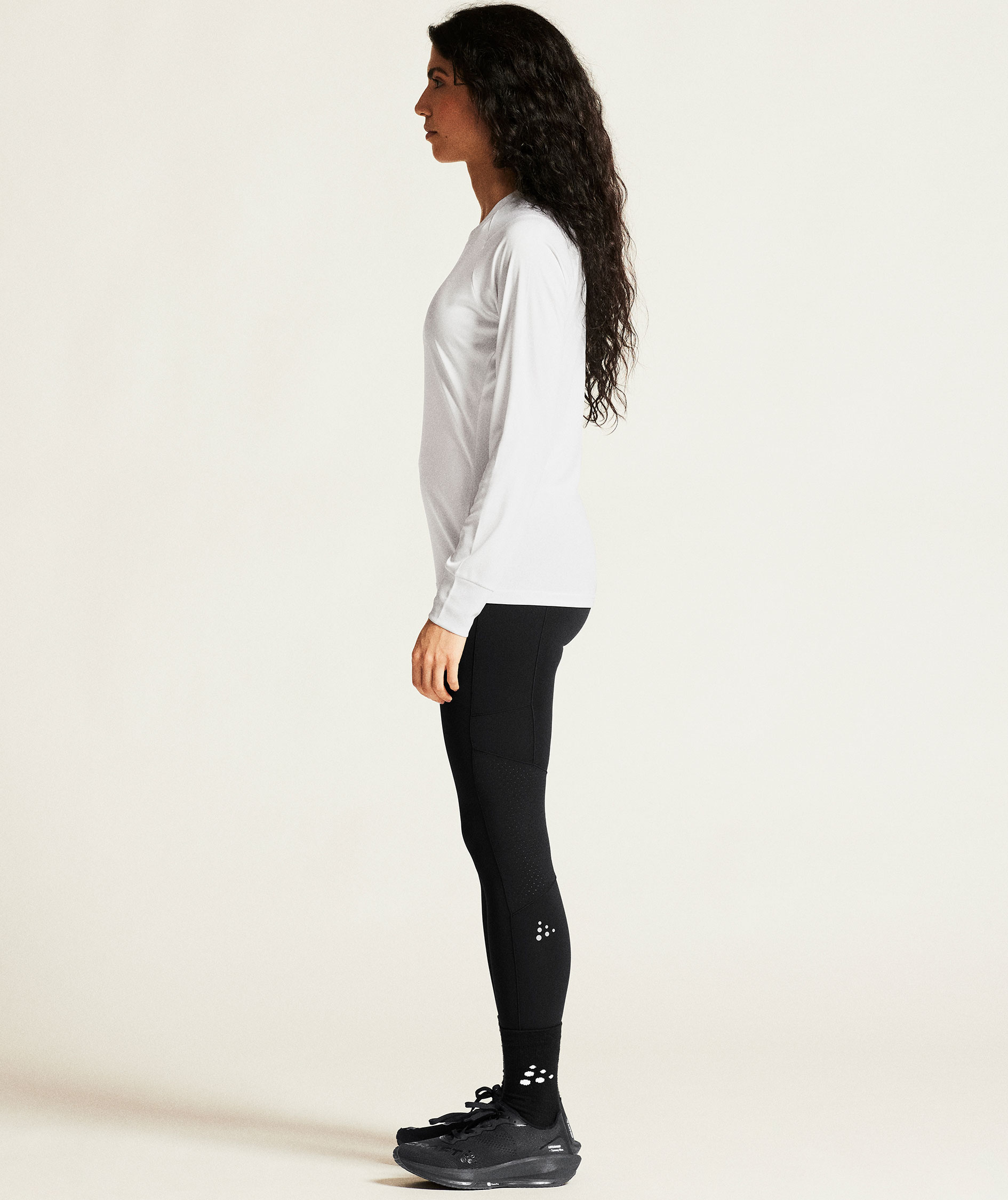 Craft Rush 2.0 women's long-sleeved T-shirt, White, large image number 4