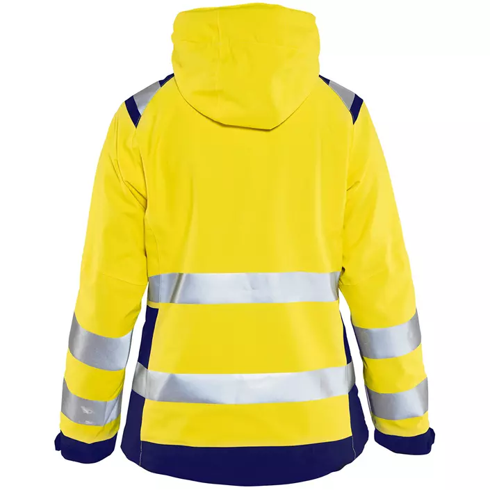 Blåkläder women's shell jacket, Hi-vis Yellow/Marine, large image number 1