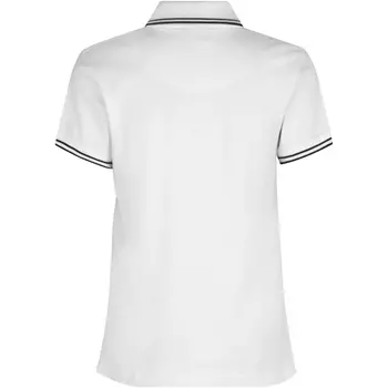 ID Stretch Damen Poloshirt, Weiß