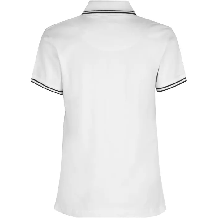 ID stretch dame polo T-skjorte, Hvit, large image number 1