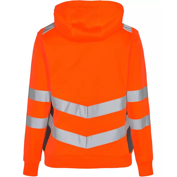 Engel Safety dame hættetrøje, Hi-vis orange/Grå, large image number 1