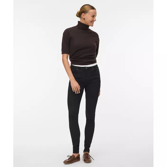 Vero Moda VMLUX Slim Fit Jeans, Black, large image number 1