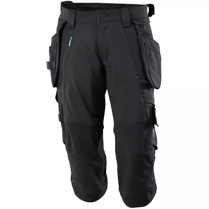 Mascot Advanced craftsman knee pants full stretch, Black, large image number 0