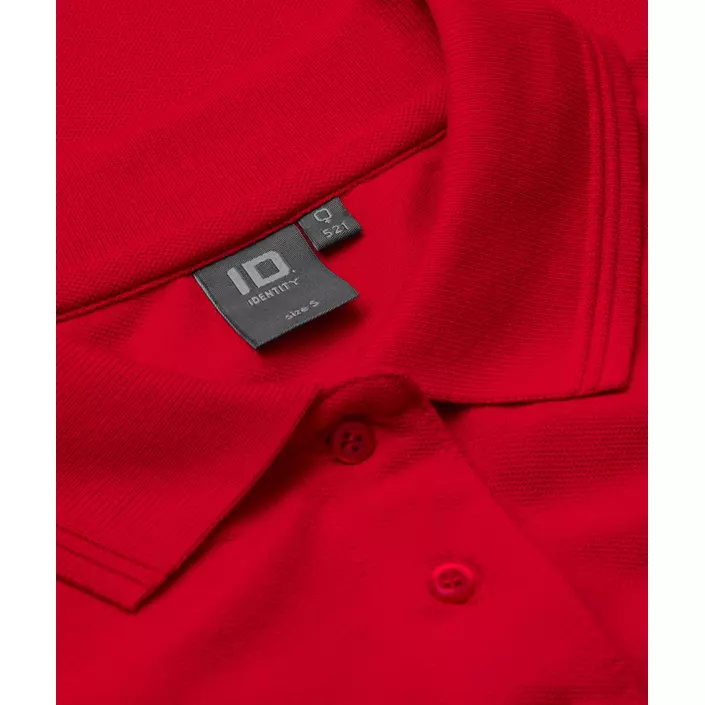 ID Classic Damen Poloshirt, Rot, large image number 3