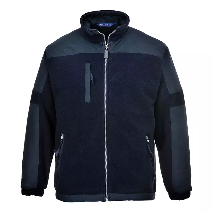 Portwest North Sea fleece jacket, Marine Blue, large image number 0