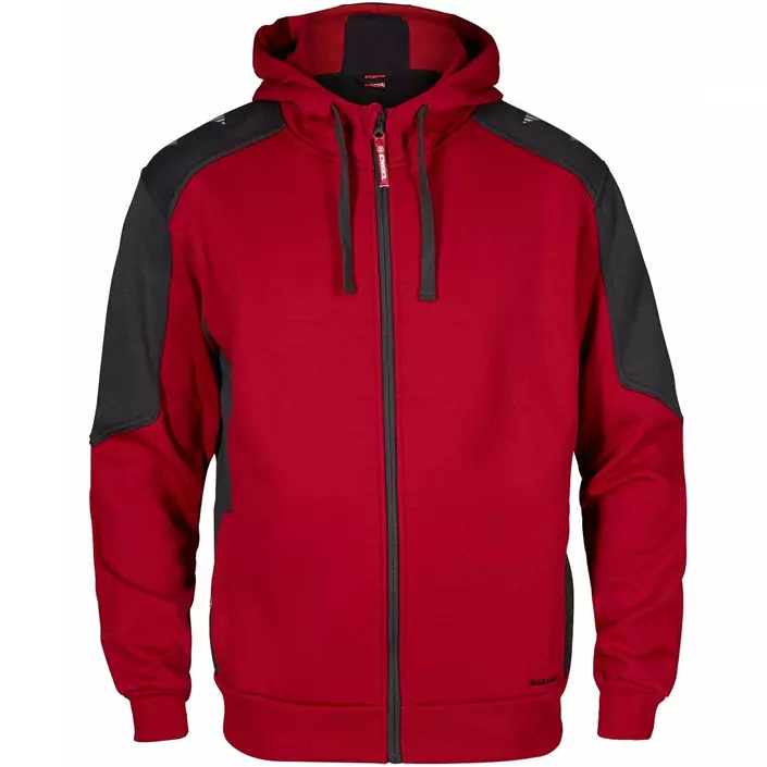 Engel Galaxy hoodie, Tomato Red/Antracite Grey, large image number 0